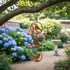 Three Bird Silhouette Hanging Ornament