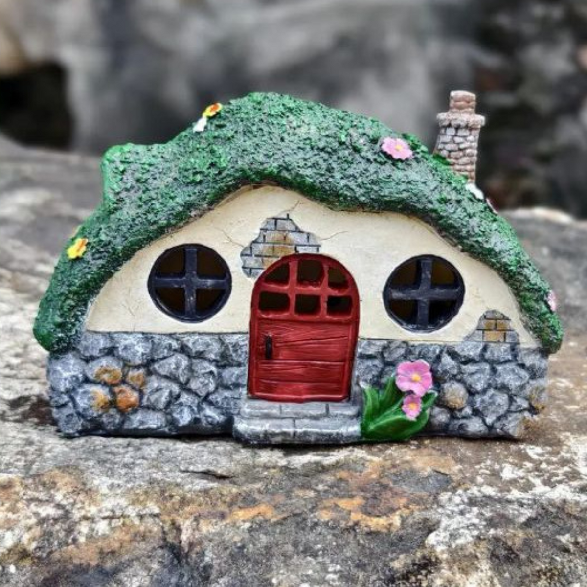 Solar LED Storybook Fairy House Light
