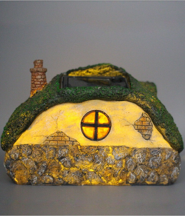 Solar LED Storybook Fairy House Light