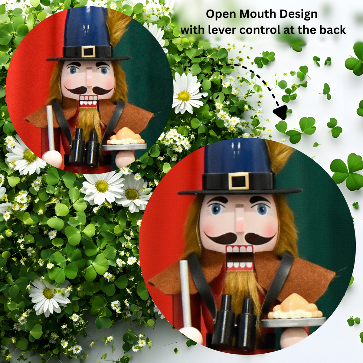 Hunter Nutcracker Christmas Figurine