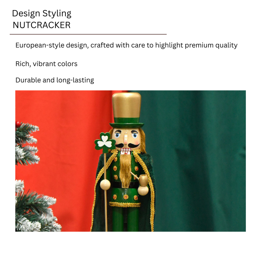 St Patrick's Day Irish Nutcracker Figurine