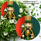 St Patrick's Day Irish Nutcracker Figurine