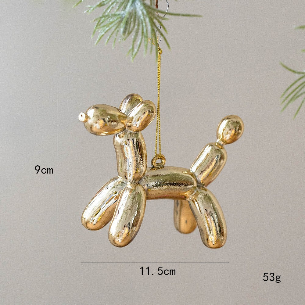 Gold Glam Christmas Tree Ornaments
