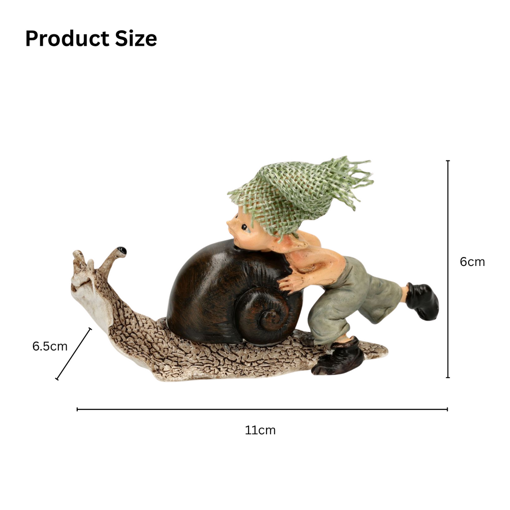 Resin Goblin Fairy Garden Ornament