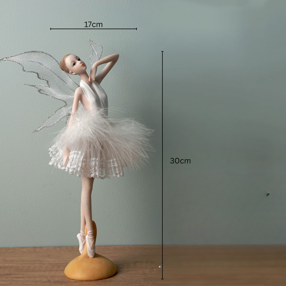 Ballet Dancer Angel Resin Figurine