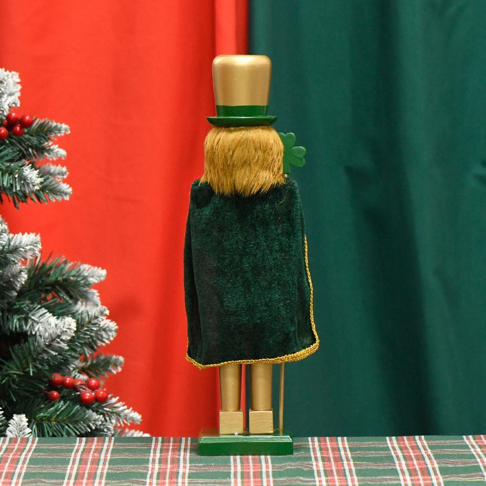 St Patrick's Day Irish Nutcracker Figurine