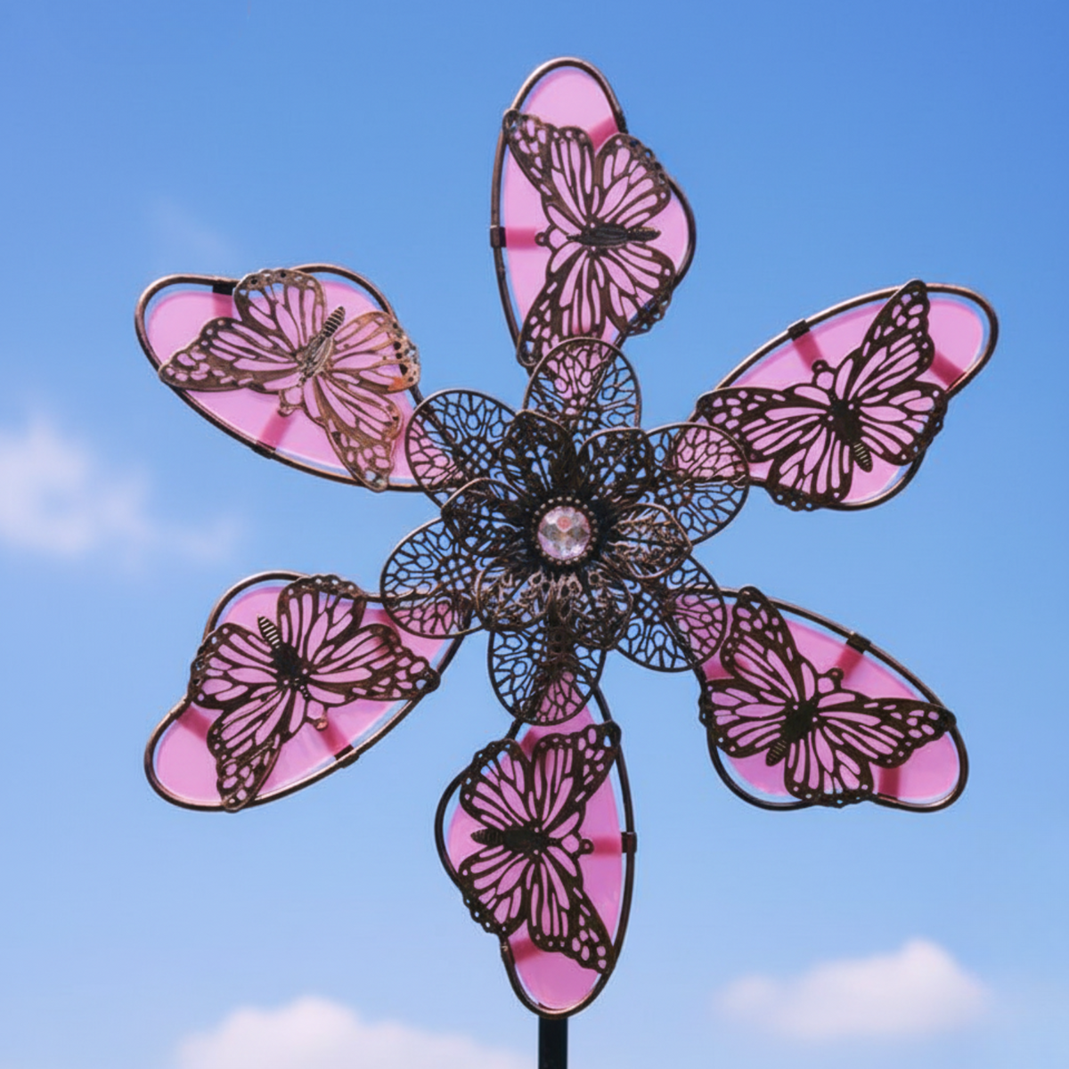 Glow in the Dark Butterfly Wind Spinner