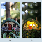 Solar LED Storybook Fairy House Light