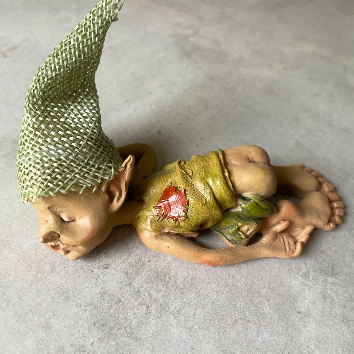 Resin Goblin Fairy Garden Ornament