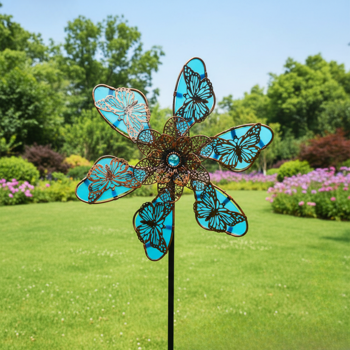 Glow in the Dark Butterfly Wind Spinner