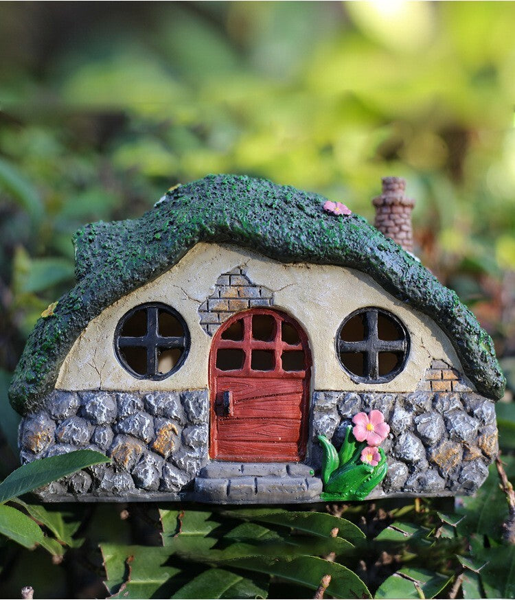 Solar LED Storybook Fairy House Light