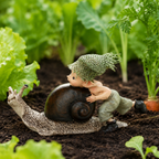 Resin Goblin Fairy Garden Ornament