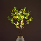 LED Faux Eucalyptus Branch Lights