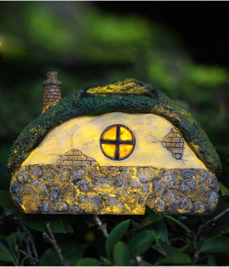 Solar LED Storybook Fairy House Light