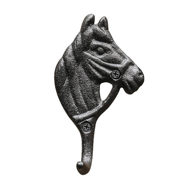 Cast Iron Horse Head Wall Hook