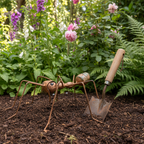 Handmade Rustic Metal Ant Sculpture