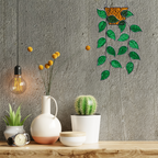 Stained Glass Hanging Ivy Suncatcher
