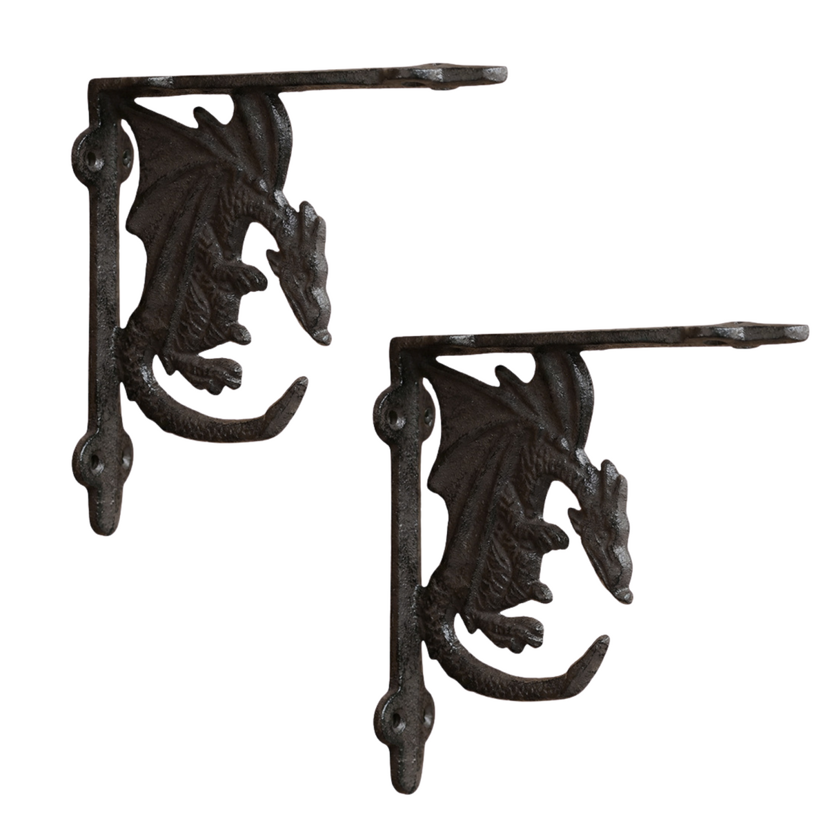 Heavy Duty Cast Iron Wall Shelf Bracket