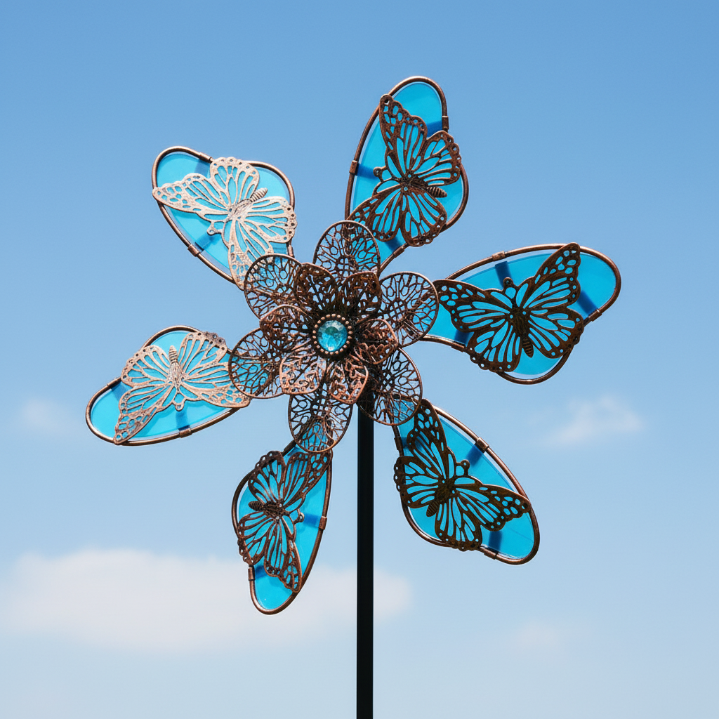 Glow in the Dark Butterfly Wind Spinner