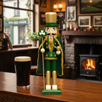 St Patrick's Day Irish Nutcracker Figurine
