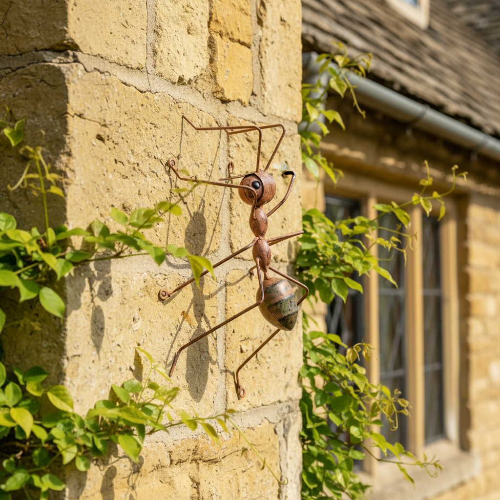 Metal Ant Garden Ornament