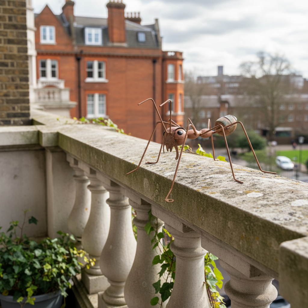 Metal Ant Garden Ornament