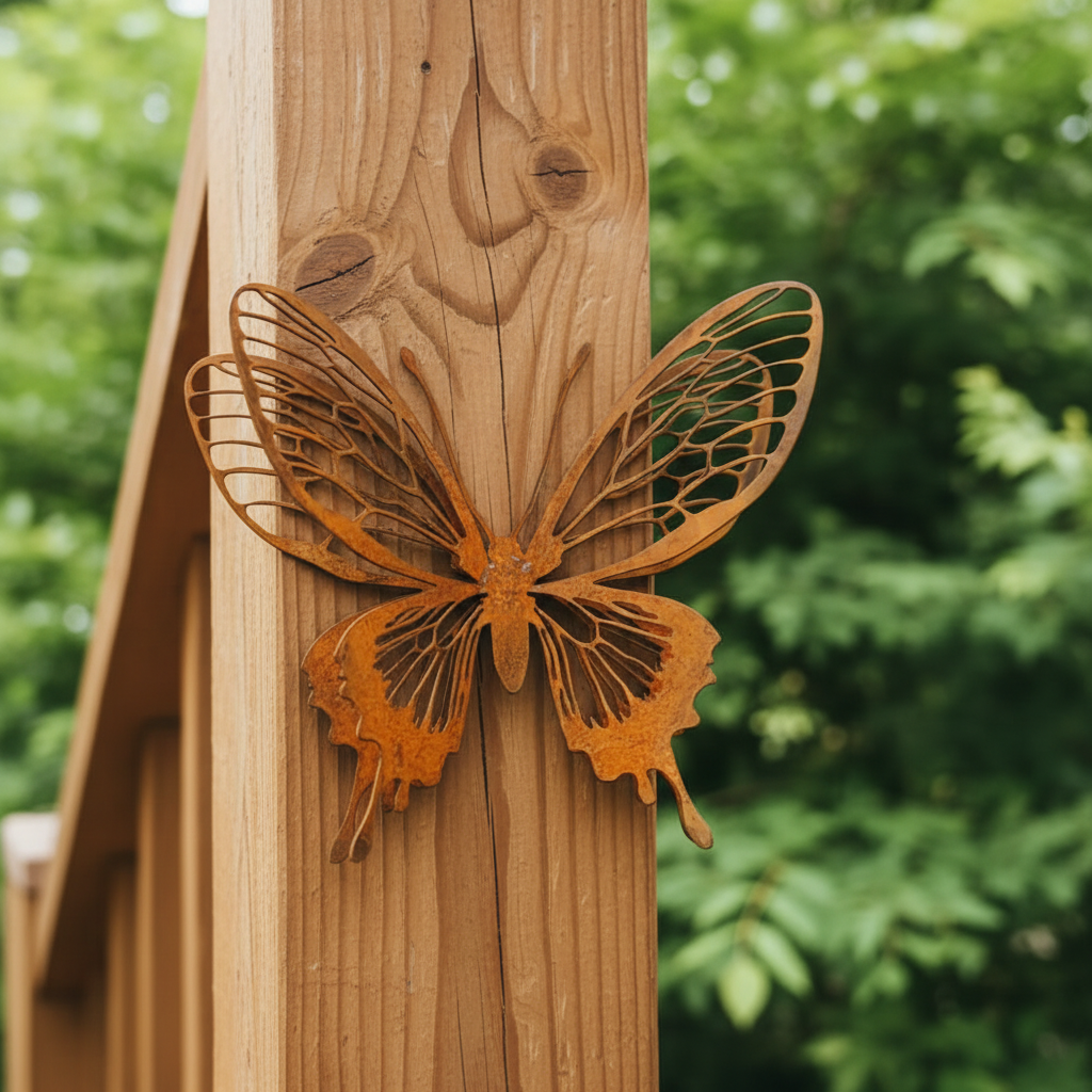Set of 3 Butterfly Hanging Ornament